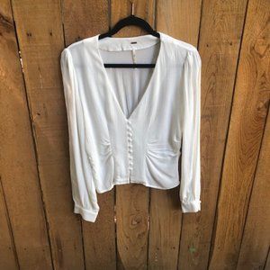 Free People Maise V-Neck Top